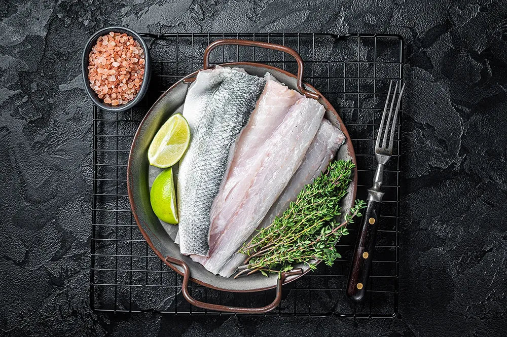 Branzino al Forno con Erbe Aromatiche